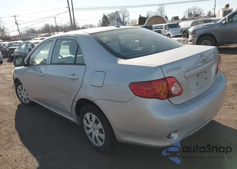 2009 Toyota Corolla Le из США, поврежденный, VIN 2T1BU40E09C067703
